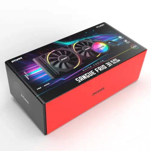 Water Cooler Sangue Frio 3 Argb Black Vulcan 240Mm - ARGBSF3240BR