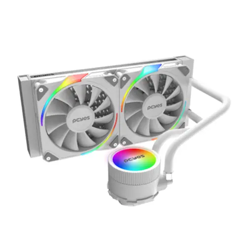 Water Cooler PCYes Sangue Frio 3 Argb White Ghost 240Mm - ARGBSF3240WGBR