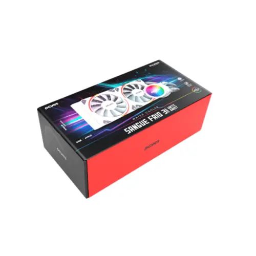 Water Cooler PCYes Sangue Frio 3 Argb White Ghost 240Mm - ARGBSF3240WGBR