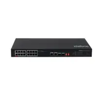 Switch Intelbras 16 portas fast Ethernet Poe+ 2P Gigabit -  SF 1822 HI-POE
