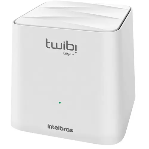 Roteador Intelbras Mesh Twibi Giga+ Wi-Fi Branco