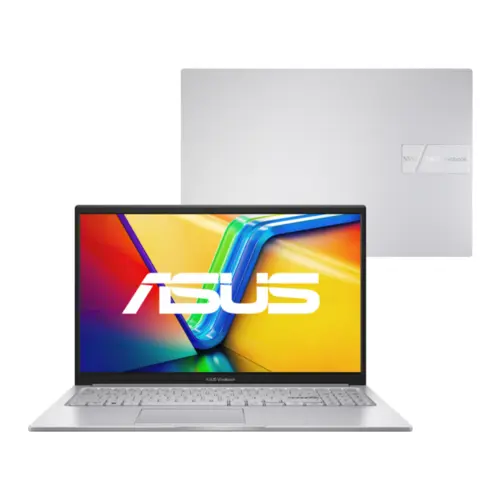 Notebook ASUS Vivobook 15 15.6'' FHD Core I5 Gen 13 8GB RAM 512GB SSD Windows 11 Home Prata