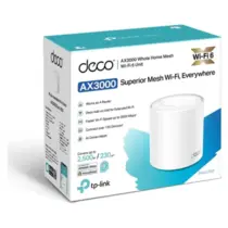 TP-Link Deco X50 (1-Pack)(BR) Roteador Mesh AX3000 Sistema Wi-Fi em Toda Casa