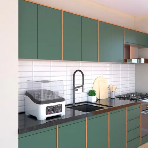 Lava Louças Praxis Portátil LLPP Semi-Automática 127V Branca