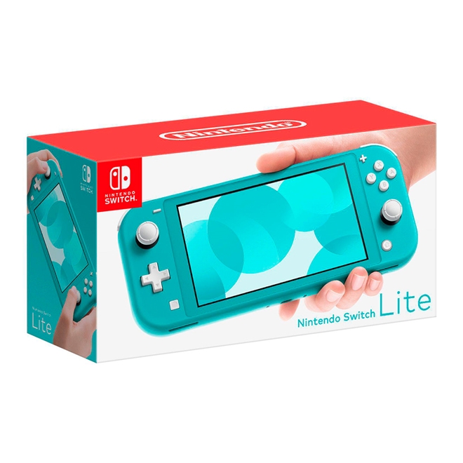 Console Nintendo Switch Lite Turquesa 32GB HDHSBAZA1BRA