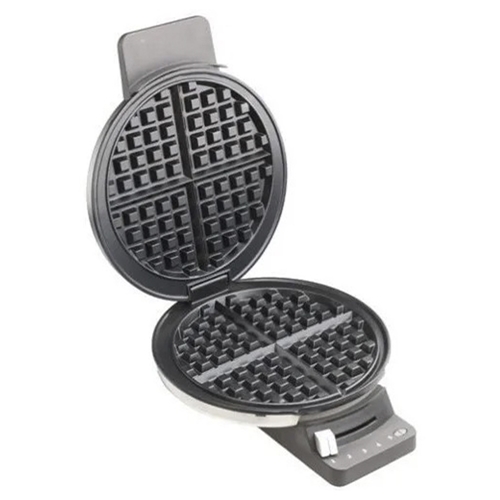 Máquina de Waffle Cuisinart Classic 850W 220V Aço Escovado WMRCACBRB