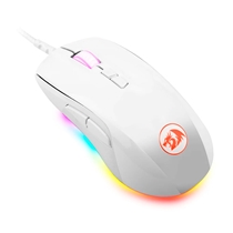 Mouse Rage Kit Gamer Redragon Lunar White RGB Teclado 60% Switch Blue + Mouse ...