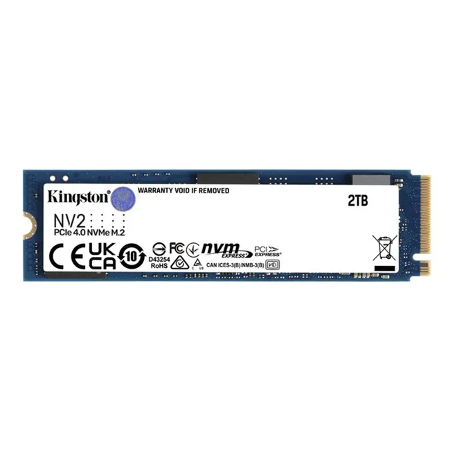 SSD Kingston NV2 2TB NVMe M.2 2280 PCIe 4.0 3500 MB/s e 2800 MB/s