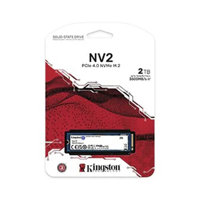 SSD Kingston NV2 2TB NVMe M.2 2280 PCIe 4.0 3500 MB/s e 2800 MB/s