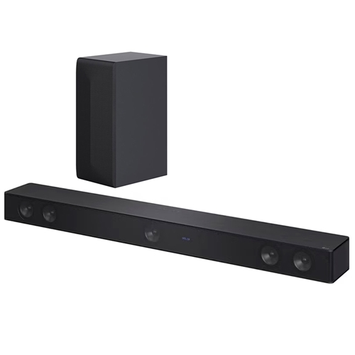 Soundbar LG Bar Subwoofer Wireless 5.1 800W Bluetooth AI Sound Preto SH7Q