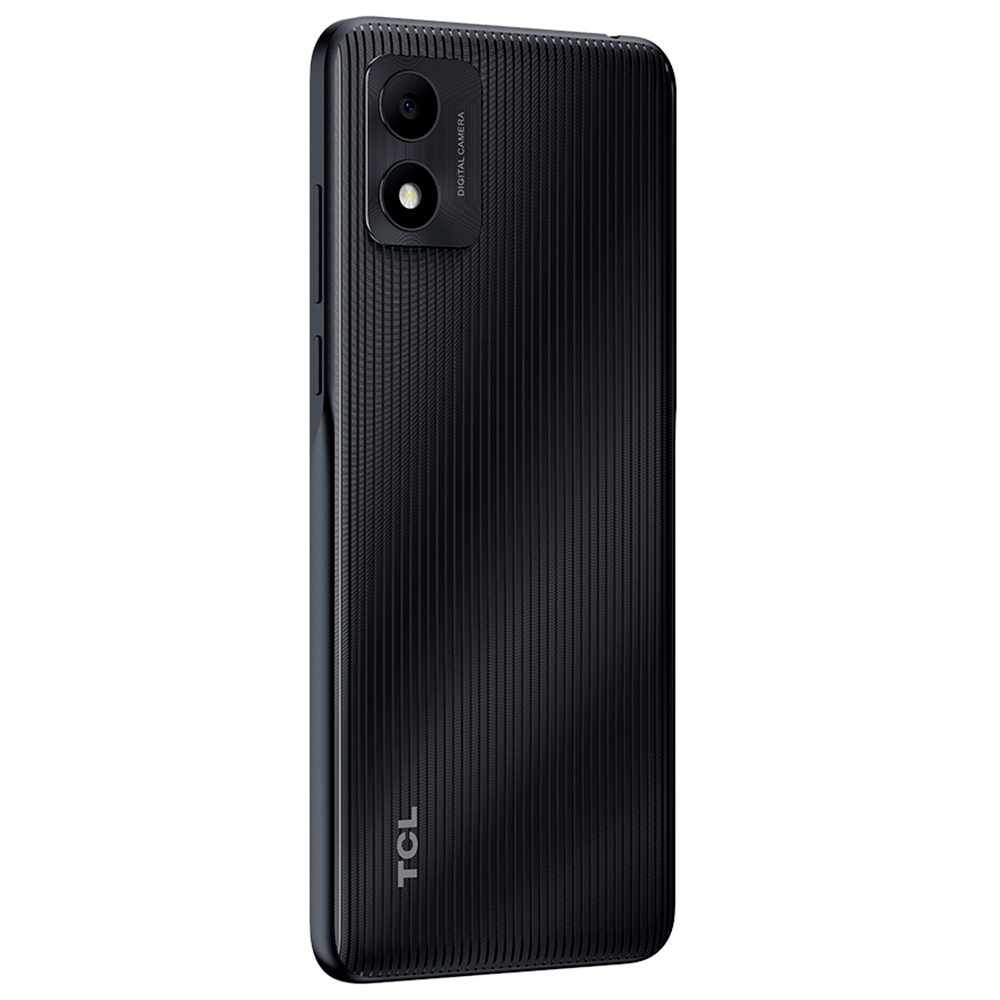 Smartphone TCL 305i 6.52'' HD+ 64GB Câmera 13MP Frontal 5MP Dual Chip Preto