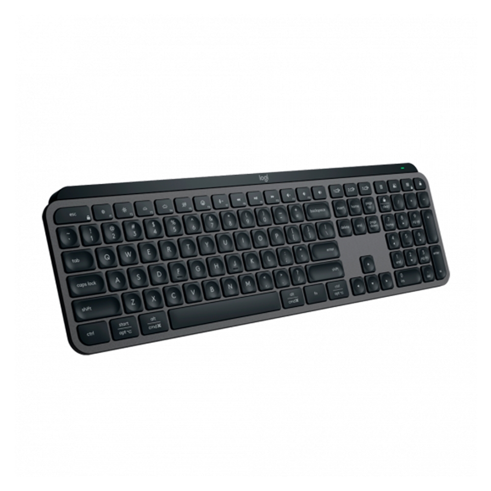 Teclado Sem Fio Logitech MX keys S Bluetooth Grafite US - 920-011563