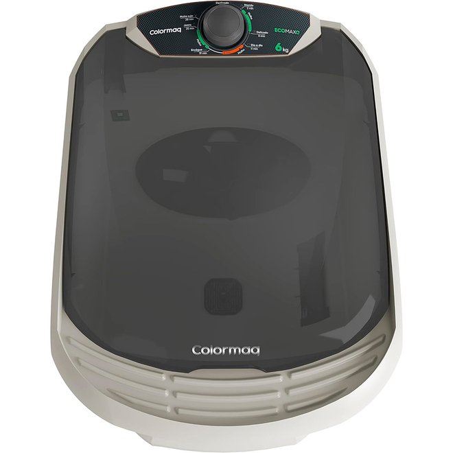 Máquina de Lavar Roupa Colormaq Ecomax Semi-Automatica Tanquinho Branco ...
