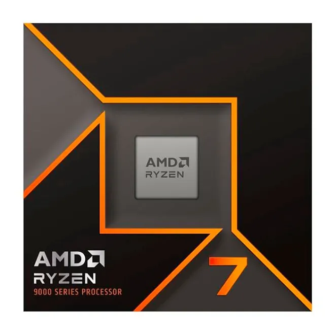 わ*び様 AMD Ryzen 7 9700X Processador AMD Ryzen 7 9700X 40MB 3.8GHz - 5.5GHz 100