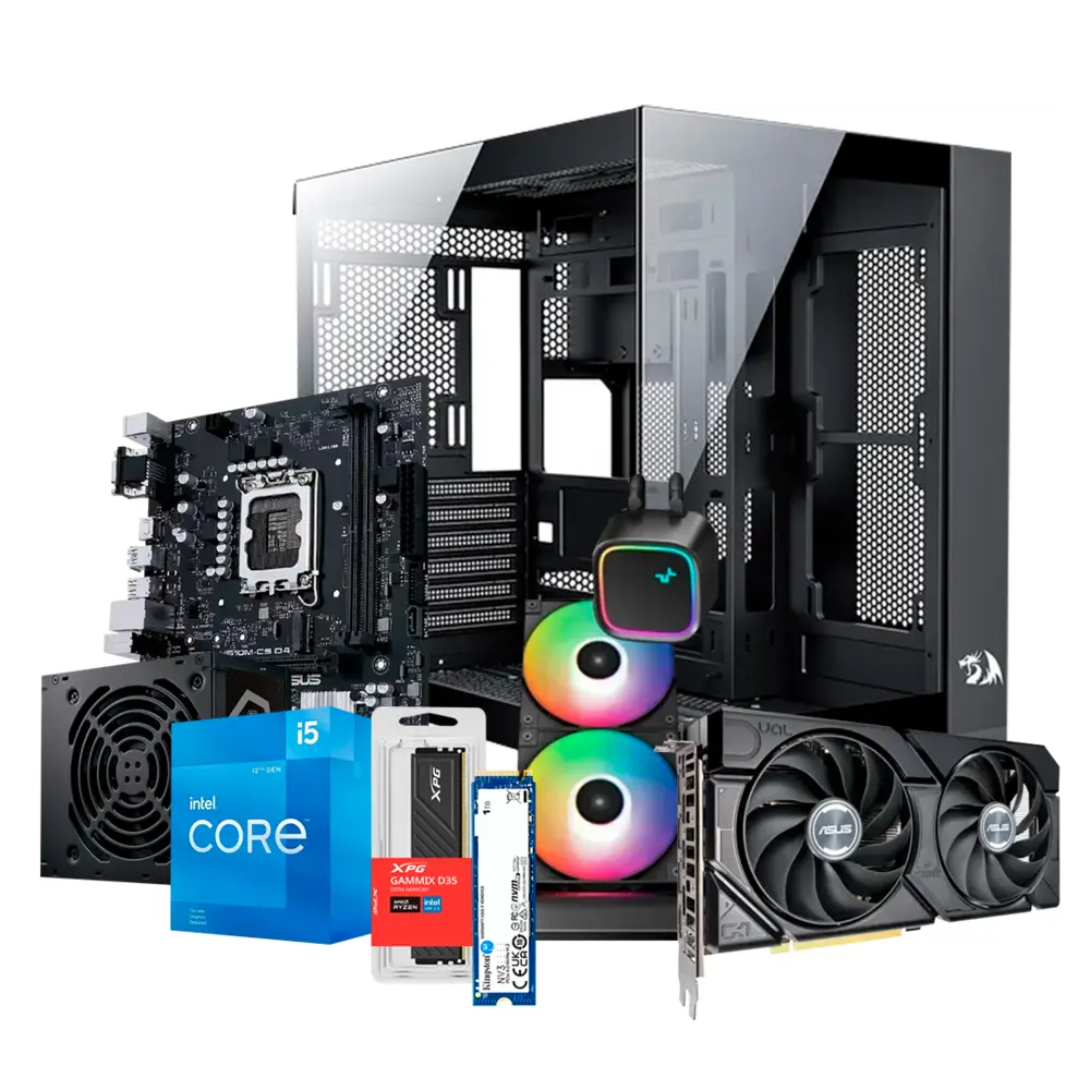 PC Gamer Coringa RTX 4060 16GB I5-12400F SSD 1TB 5015954