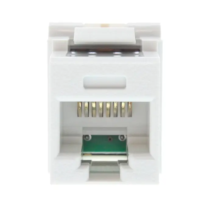 Conector Fêmea RJ45 UTP Keystone Cat6 Branco Panduit - NK688MWH