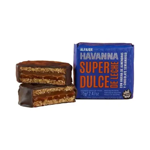 Alfajor Havanna Super com Doce de Leite 70g