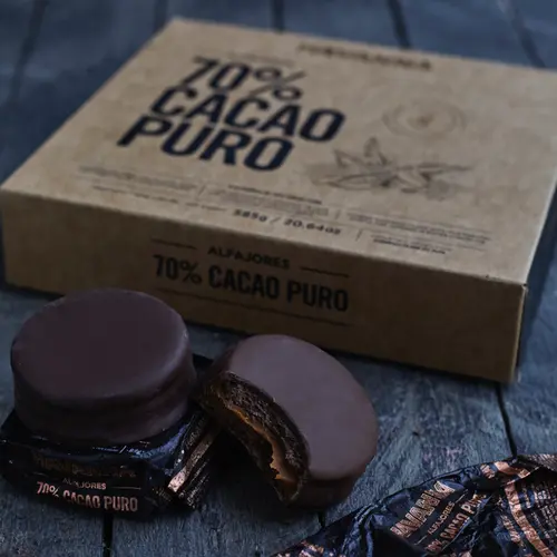 Alfajor Havanna 70% Cacau C/4 unidades