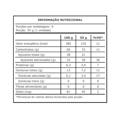Alfajor Havanna Chocolate Branco C/6 unidades