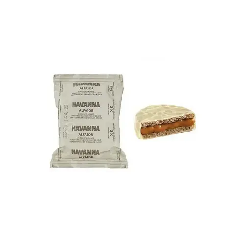 Alfajor Havanna Chocolate Branco C/6 unidades
