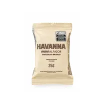 Mini Alfajor Havanna de Chocolate Branco 25gr