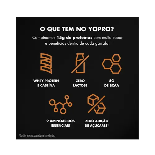 Bebida Láctea Havanna Yopro 15g de Proteína Doce de Leite 250ml