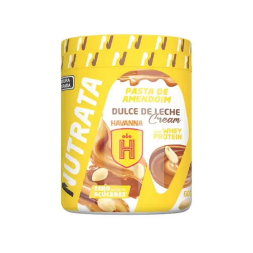 Pasta de Amendoim Havanna Cream Sabor Doce de Leite 600g