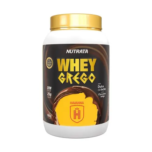 Whey Havanna Grego Doce de Leite com Chocolate Belga 900g