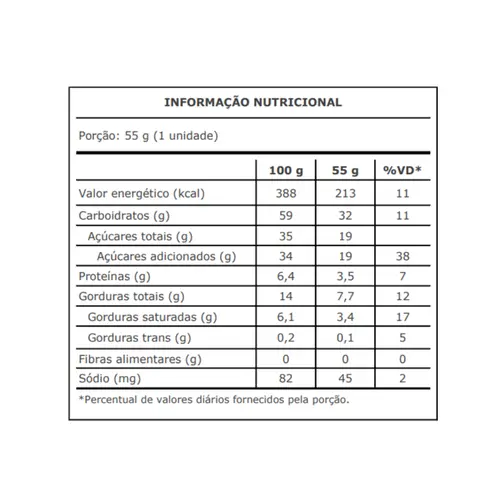 Alfajor Havanna com Nozes 55g