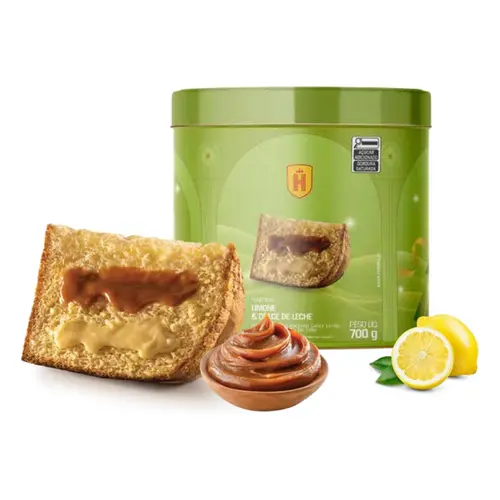 Panettone Havanna Recheio de Limone com Doce de Leite 700g