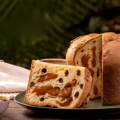 Panettone Havanna Gotas de Chocolate Com Doce de Leite 700g