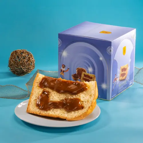 Panettone Havanna Recheio de Doce de Leite Zero 500g