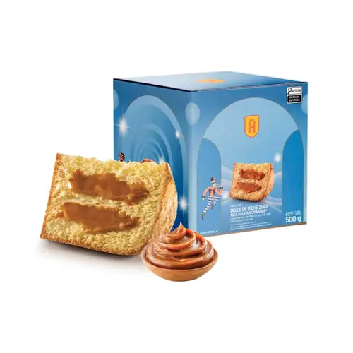 Panettone Havanna Recheio de Doce de Leite Zero 500g
