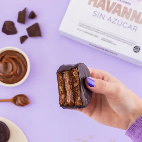 Alfajor Havanna Zero Açucar C/4 unidades