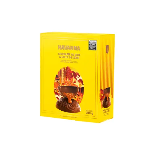 Ovo de Páscoa Havanna Chocolate ao Leite com Recheio Doce de Leite com 300g 10057171