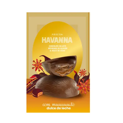 Ovo de Páscoa Havanna ao leite Alfajor 630g