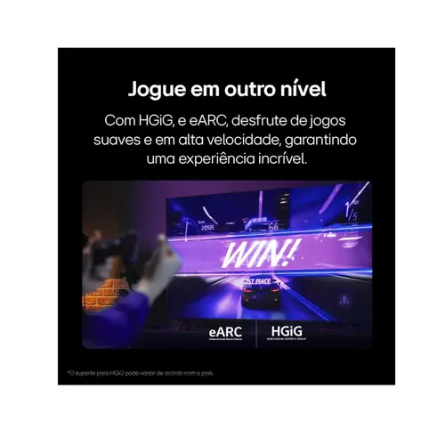 Smart TV LG 43'' FHD Processador AI Alexa integrado LG Channels 43LR6700PSA