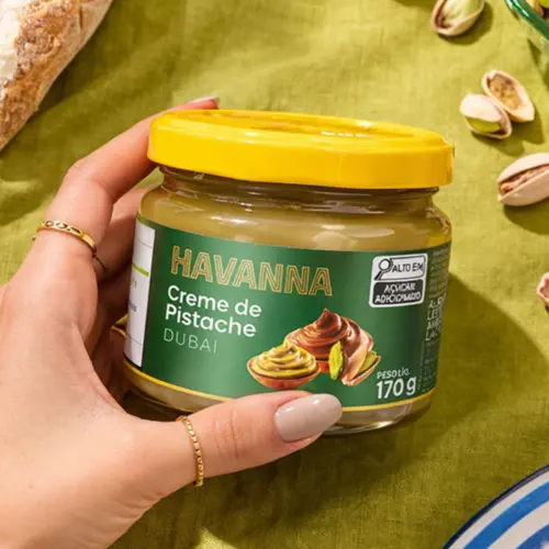 Creme de Pistache com doce de leite Havanna 170g