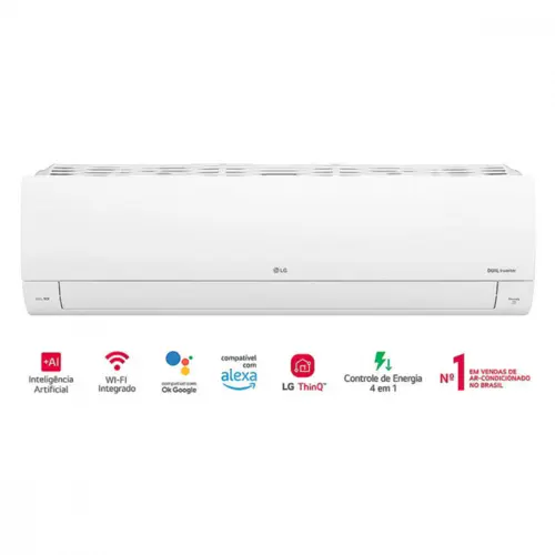Ar condicionado DUAL Inverter Voice LG 12000 BTU F 220V - S3-Q12JA31K