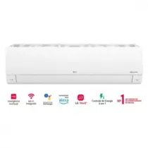Ar condicionado DUAL Inverter Voice LG 12000 BTU F 220V - S3-Q12JA31K