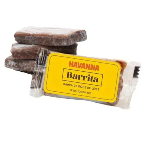 Kit Barrita Havanna Doce de Leite 30g + Caneca