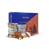 Kit Havannets Havanna Chocolate + Alfajor chocolate ao leite + Alfajor Doce de Leite 47g