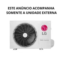 Unidade externa LG DUAL Inverter Voice AI 12.000 BTU Frio 220V - S3-Q12JA31K (Somente Condensadora)