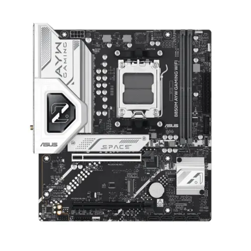 Placa Mãe Asus para AMD AM5 B850M AYW Gaming Wifi mATX DDR5