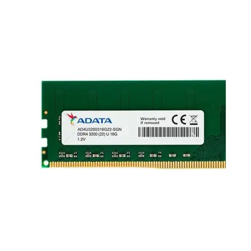 Memória Desktop Adata 16GB DDR4 3200Mhz CL22 - AD4U320016G22-SGN