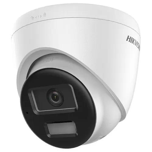 Câmera de Segurança Hikvision Turret 2MP Color IP67 2,8mm Branco - DS-2CD1323G2-LIUF