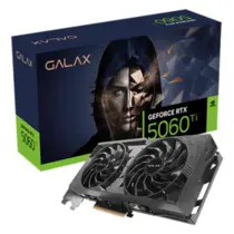 Placa De Vídeo Galax NVIDIA GeForce RTX 5060 Ti 1-Click OC Classic, 8GB, GDDR7, DLSS, Ray Tracing