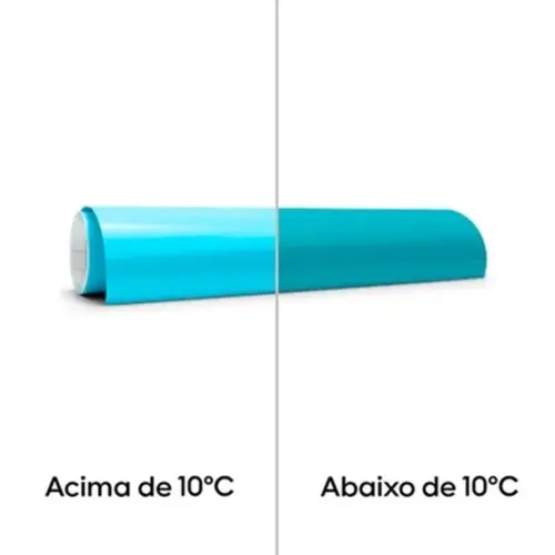 Vinil Permanente Cricut Mudança de Cor com Ativação pelo Frio 30,5 cm x 61 cm - Azul /Turquesa - 2009588