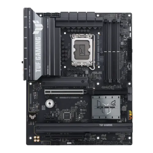 Placa Mãe Asus TUF Gaming B860-PLUS WIFI, Chipset B860, Intel LGA 1851, ATX, DDR5
