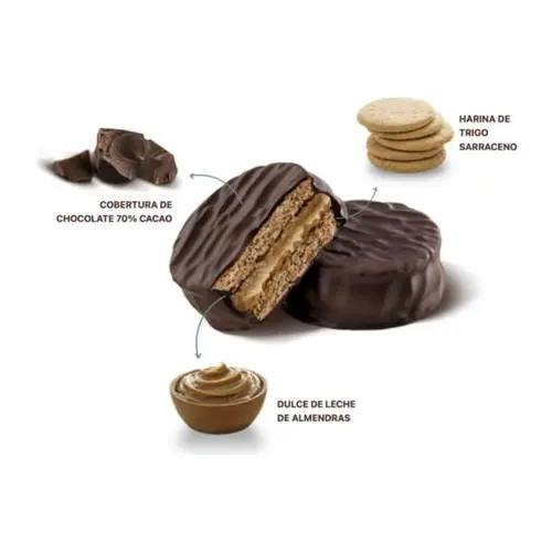 Kit com 4 Alfajores Havanna Vegano Solito